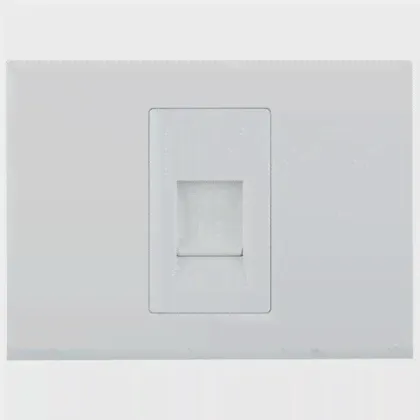 СВЕТОЗАР одинарная, без вставки и рамки, розетка "эффект" SV-54417-W
