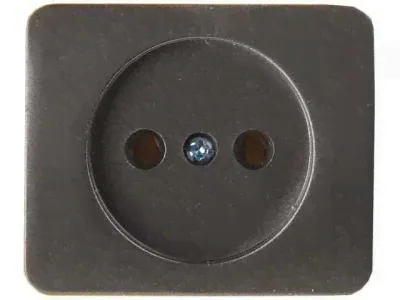 Одинарная розетка СВЕТОЗАР ГАММА SV-54100-DM