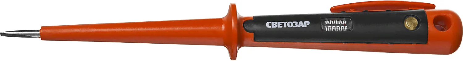 СВЕТОЗАР 100-250В 190мм, Электрический пробник (SV-45161-19)